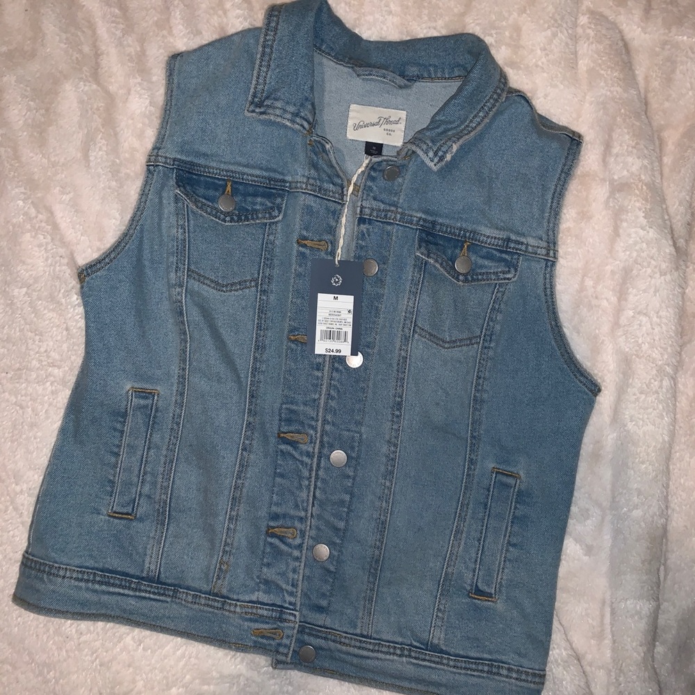 Jean jacket/vest